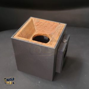 دیواری مکعب چوب و فلز wd 90-80